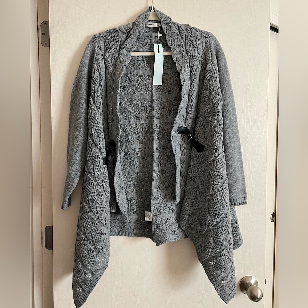 Dressfo | Open Front Cardigan | NWT